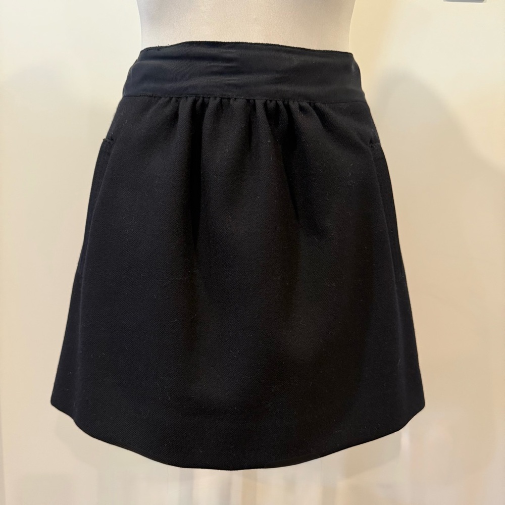 J Crew Wool Mini Skirt (size 2)